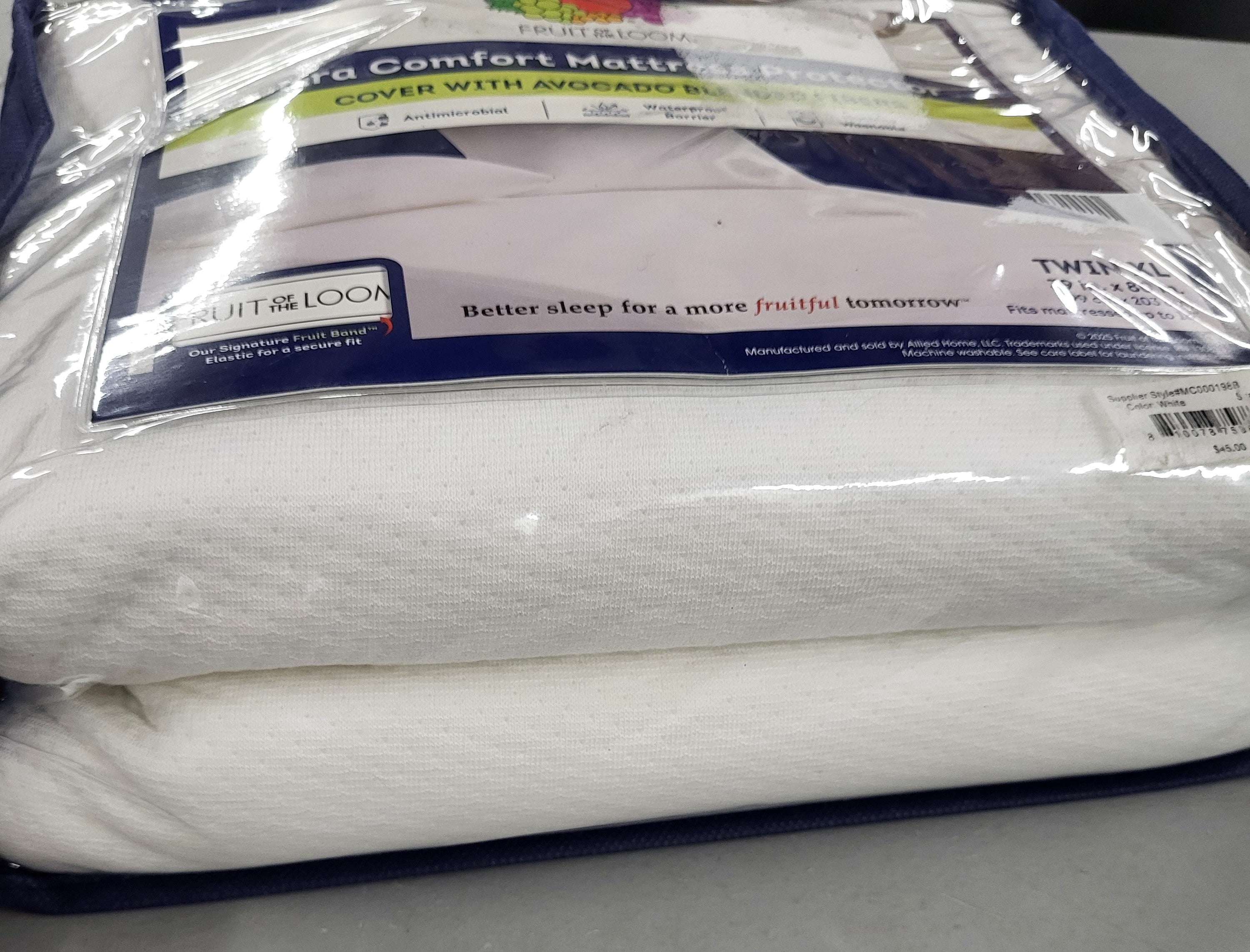 Fruit of the Loom Ultra Comfort Matress Protector (Twin XL)