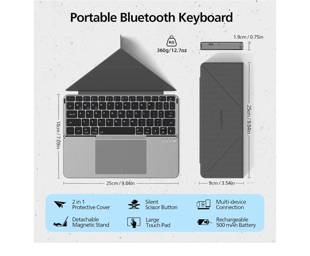 Micropack Foldable Bluetooth Keyboard