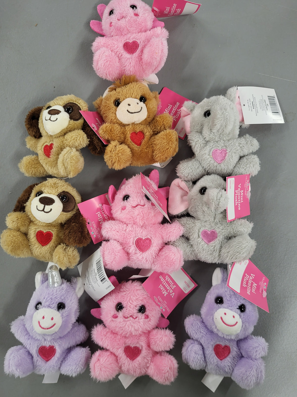 Mini Plush Animals (10pcs)