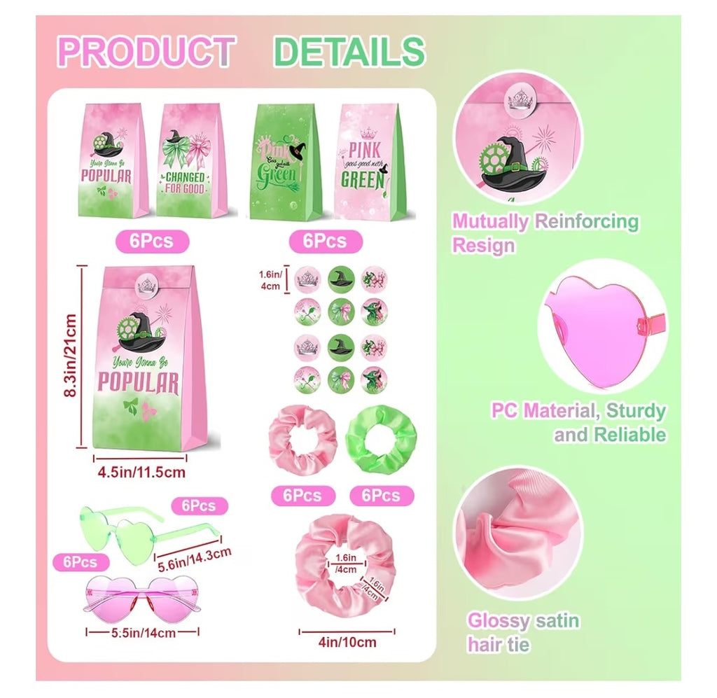 Wicked Party Favor Goodie Bag Stuffers (84 pcs)