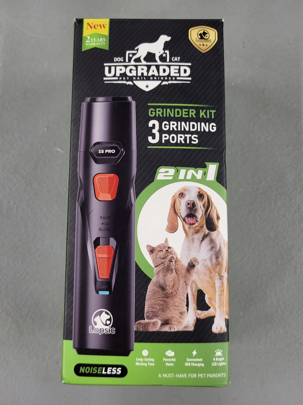 Lopsic Pet Nail Grinder