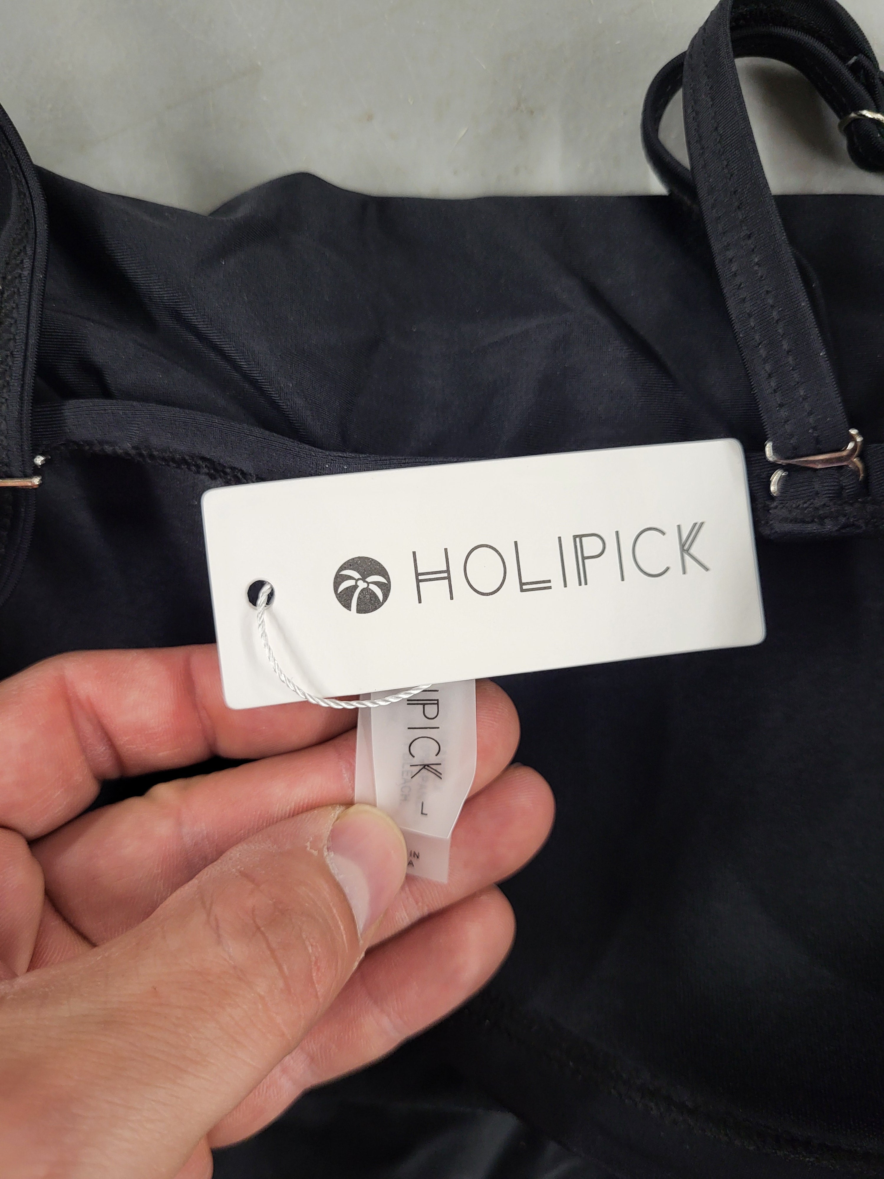 Holipick Twist Front Tankini (Size Large)