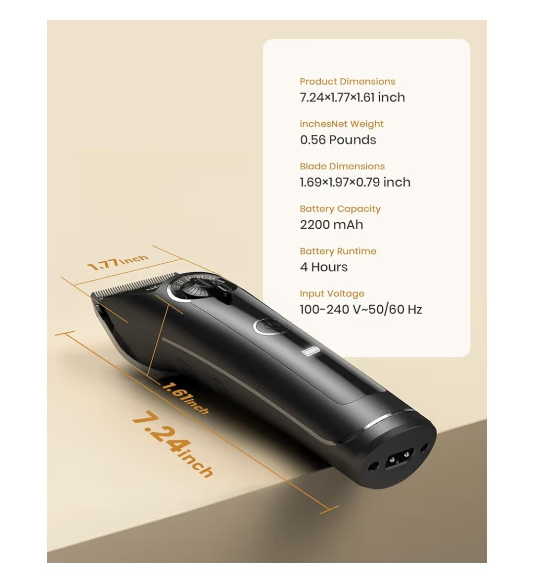 Oneisall Dog Grooming Clippers