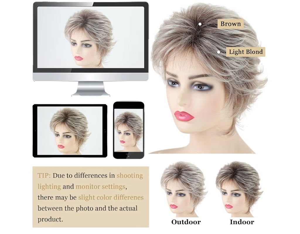Blonde Pixie Wig