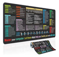 Excel Cheat Sheet Desk Pad, 31.5" x 11.8"