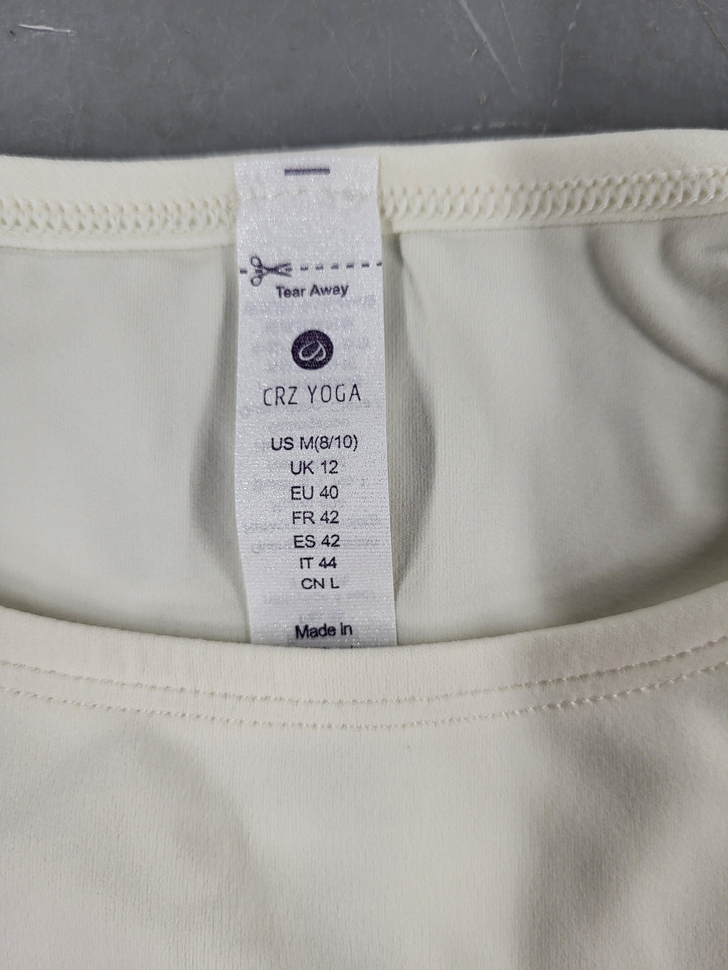 CRZ YOGA Short Sleeve Bodysuit (Size Medium 8/10)