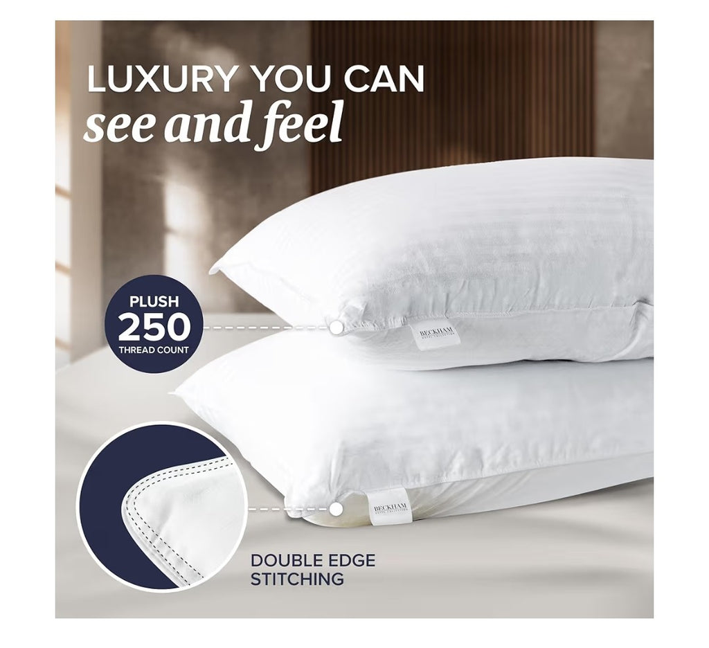 Beckham Hotel Collection Pillows Standard Size Down Alternative
