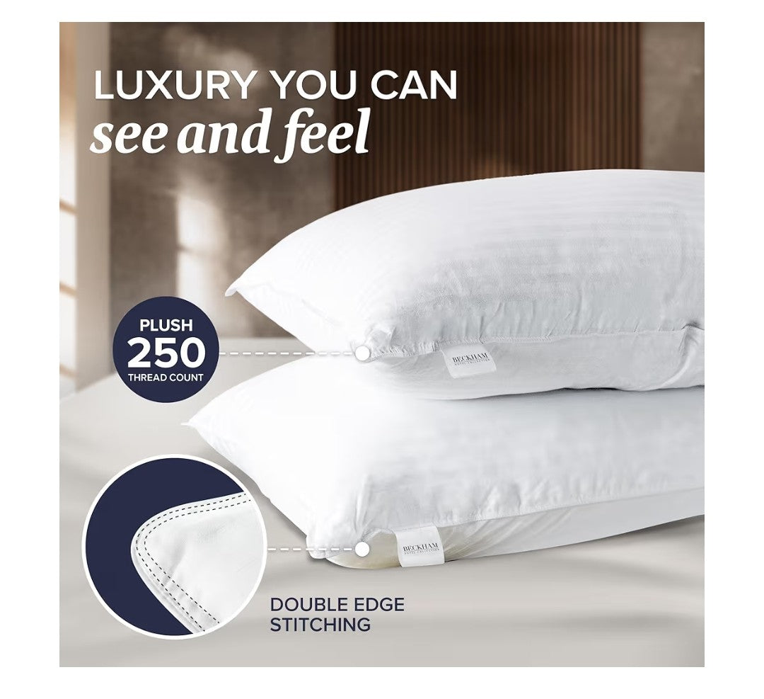 Beckham Hotel Collection Pillows Standard Size Down Alternative