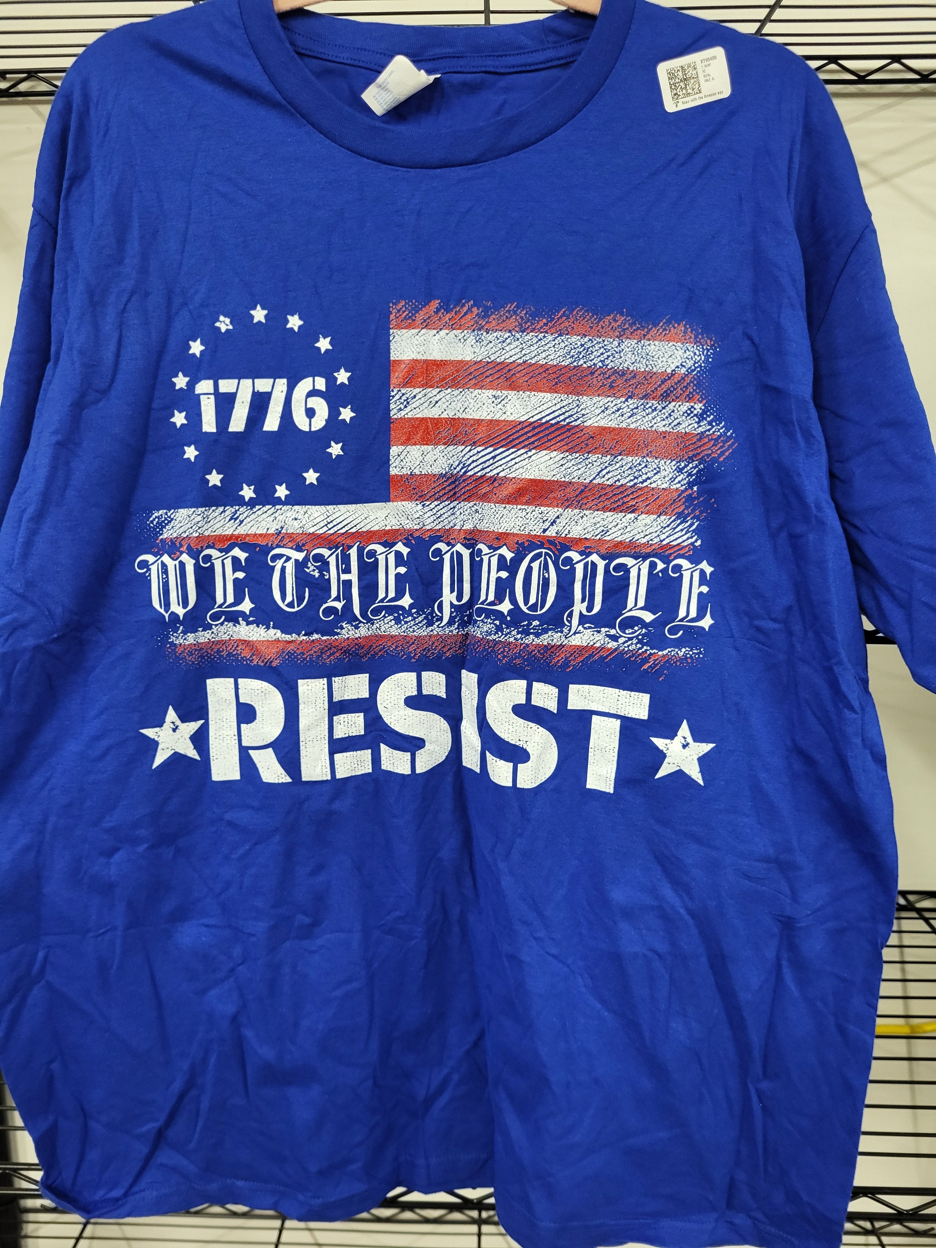 1776 We the People Resist T-Shirt (XL)