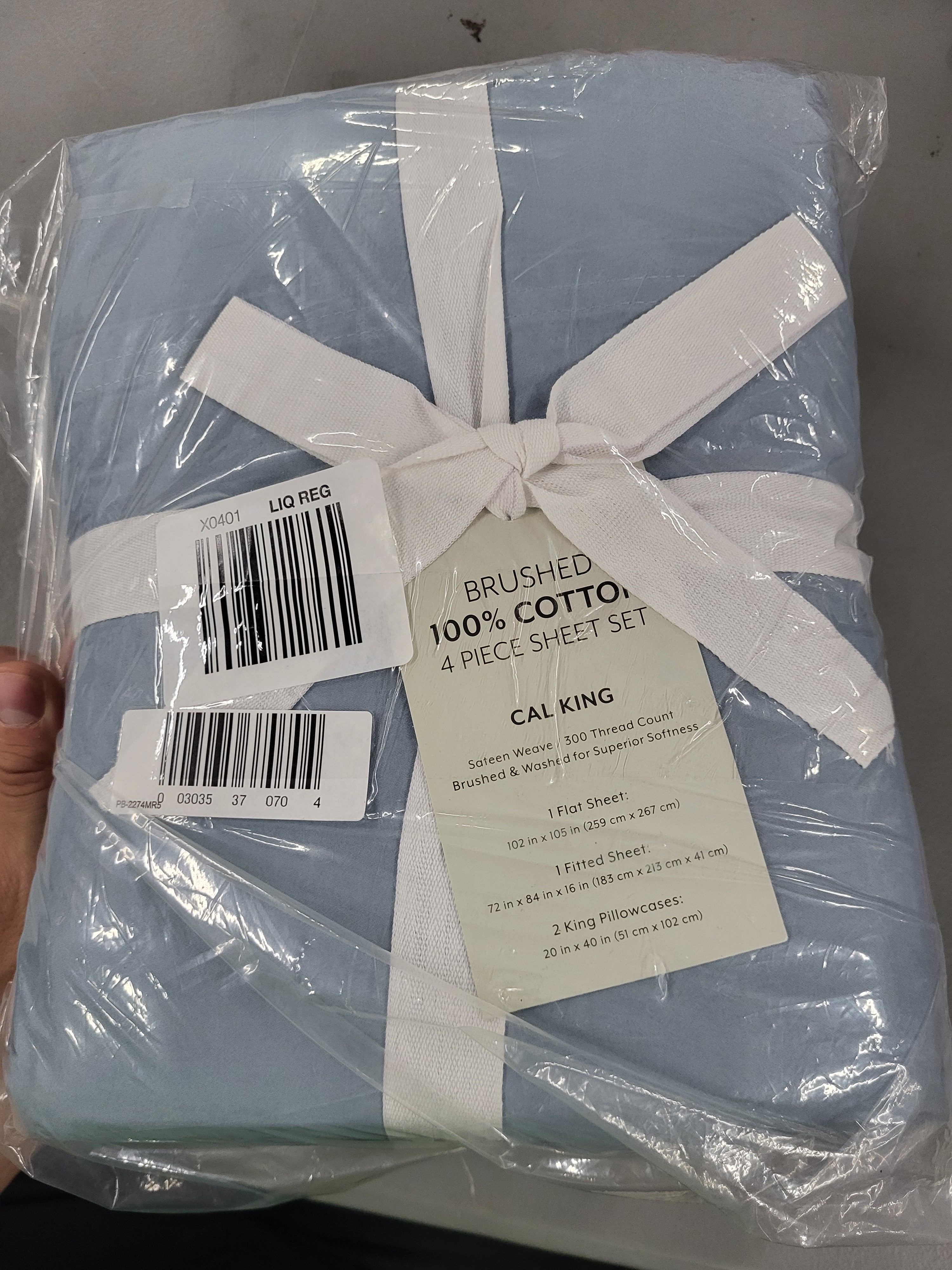 4 Piece Sheet Set (Cal King)