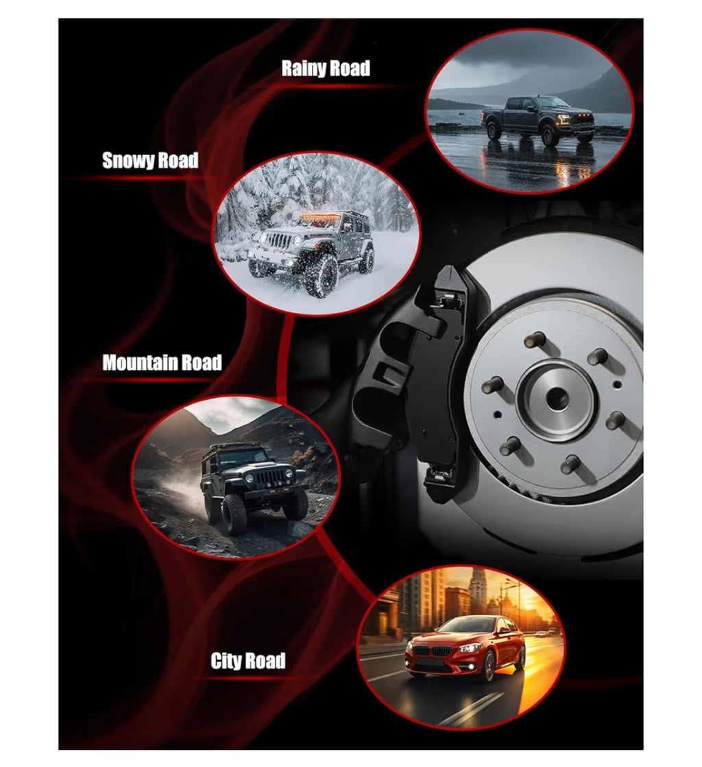 Huzch Brake Pads D465 (Missing Clips)