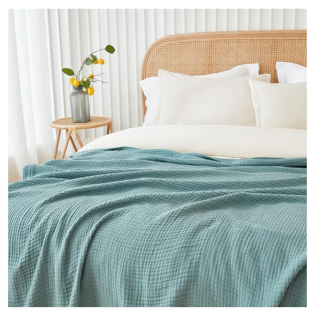 EMME Muslin Throw Blanket (50in x 70in)