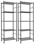 5-Tier Storage Shelves (2 pack)
