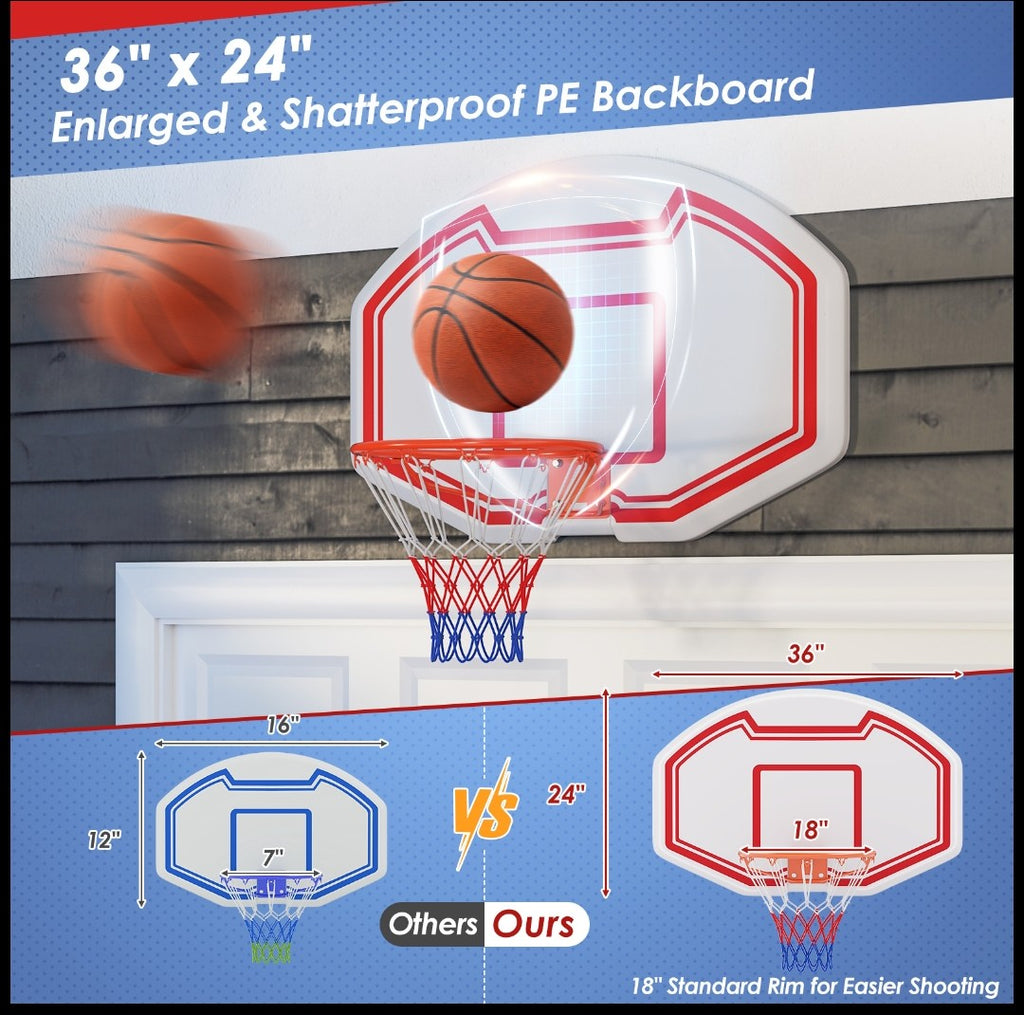 Wall Mounted Basketball Hoop