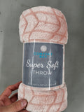 Super Soft Throw Blanket 50x60 inches