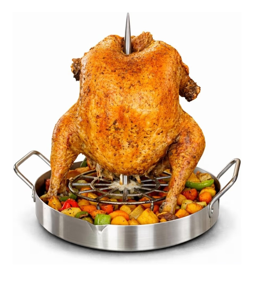 The Uproaster All-In-One Vertical Roast Pan
