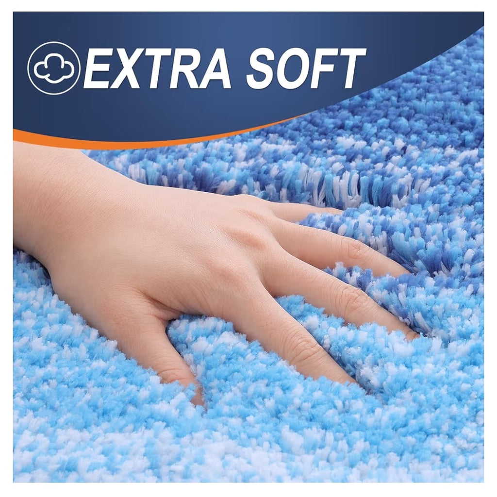 Bathroom Rug 24in x 16in, Royal Blue