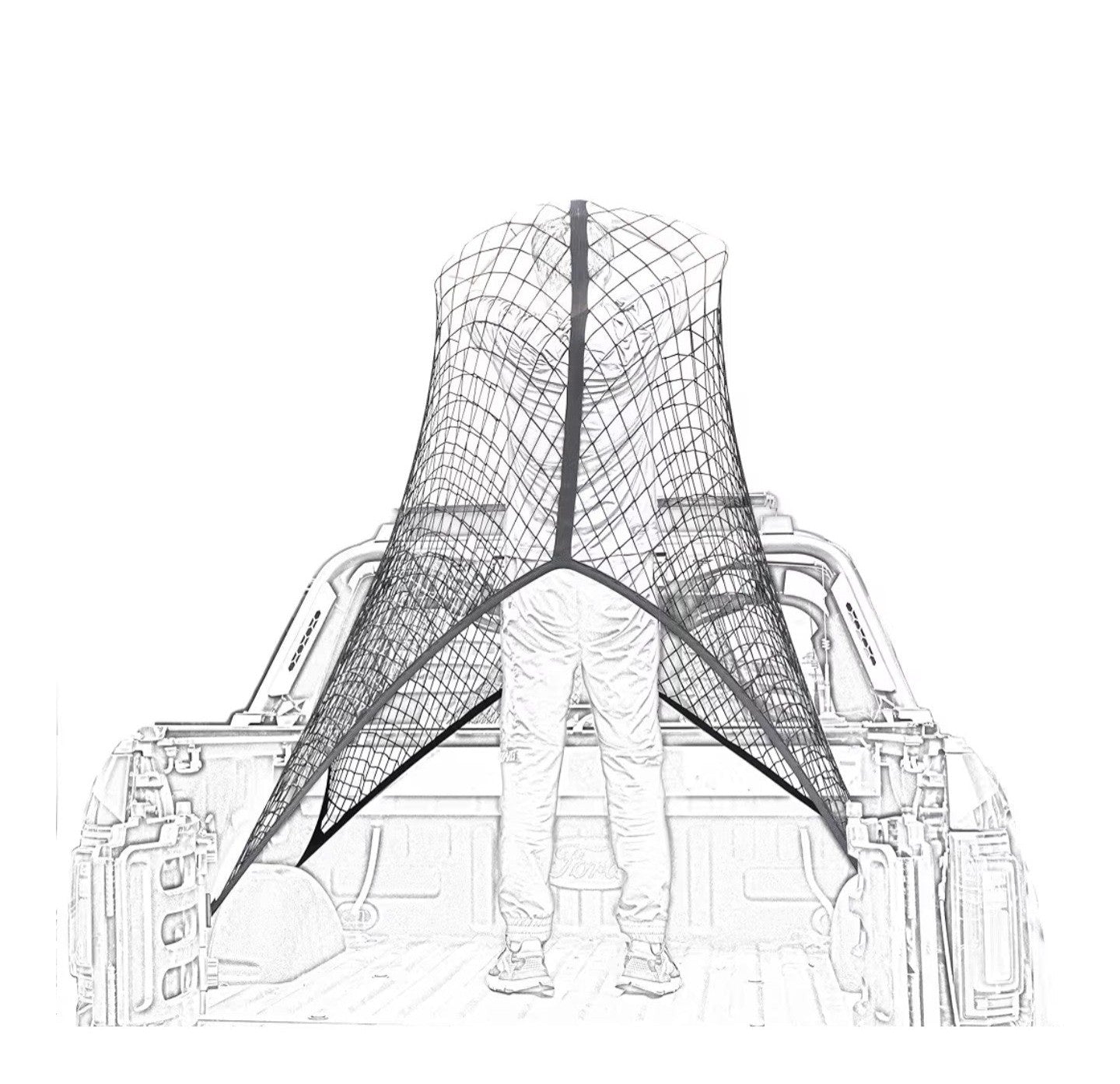 Highly Elastic Cargo Net