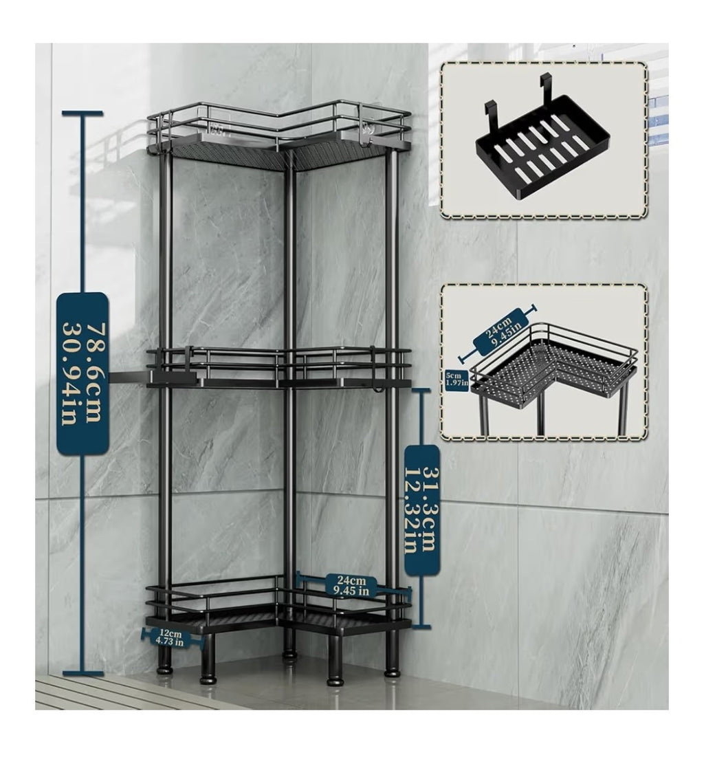 3-Tier Corner Shower Caddy