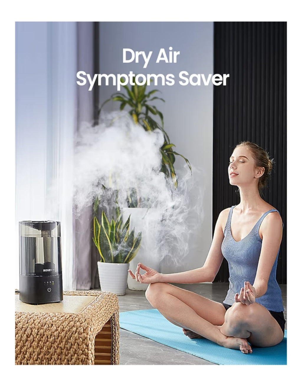 RoseKM Humidifier (Black)