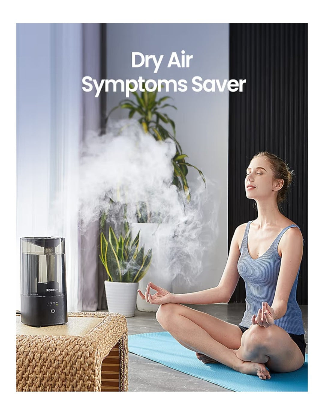 RoseKM Humidifier (Black)