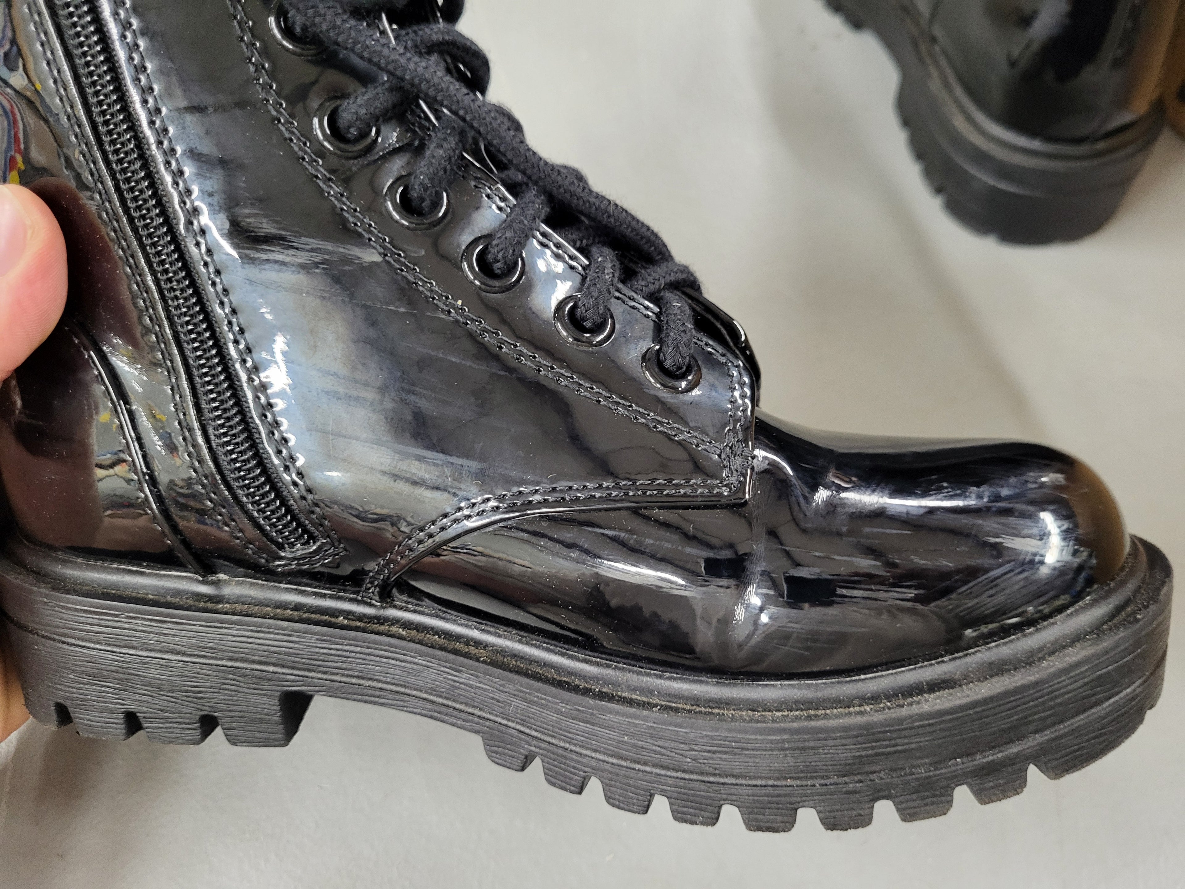 Ankle Boots with Side Zipper (7.5)