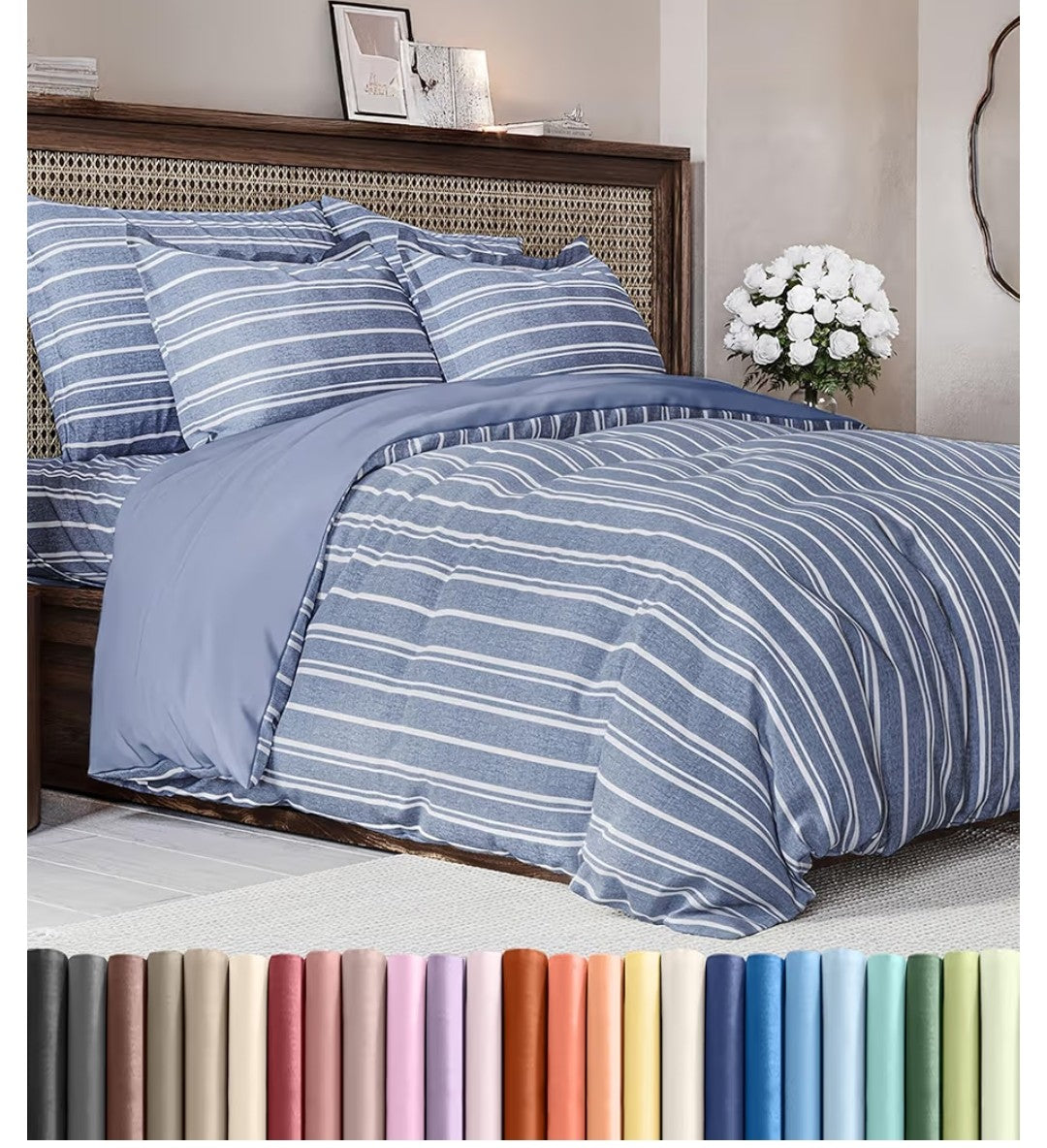 CGK Linens Duvet Cover Set (Full Size)