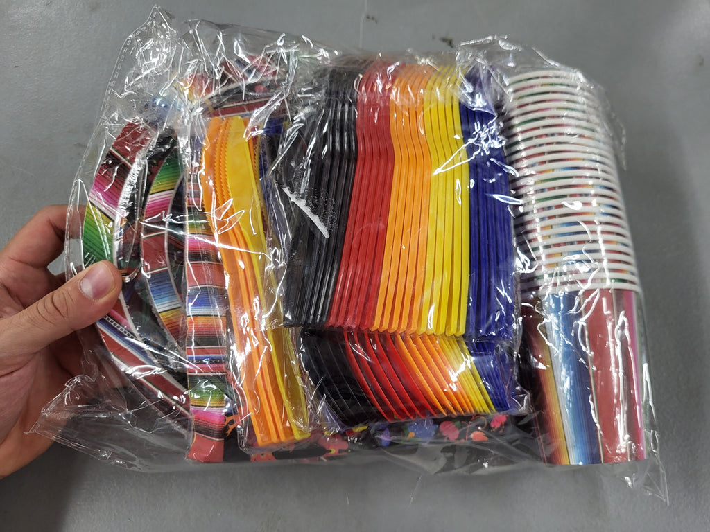 175pc Fiesta Tableware Set
