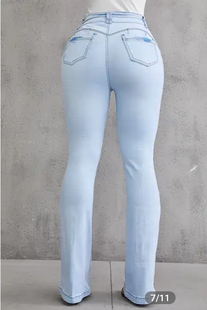 Flamingals Flare Bottom Jeans (Medium)