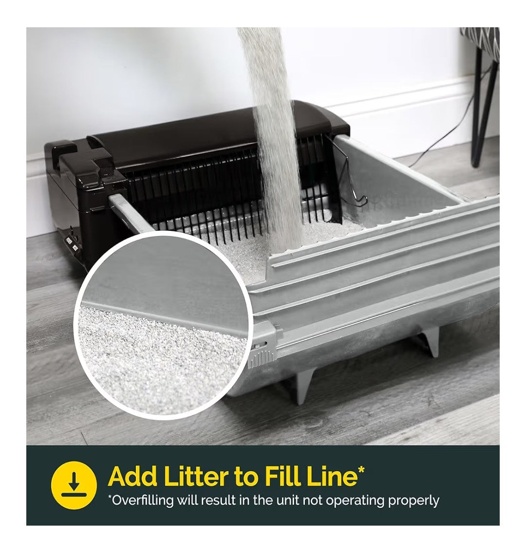 Pet Zone Self Cleaning Semi Automatic Cat Litter Box