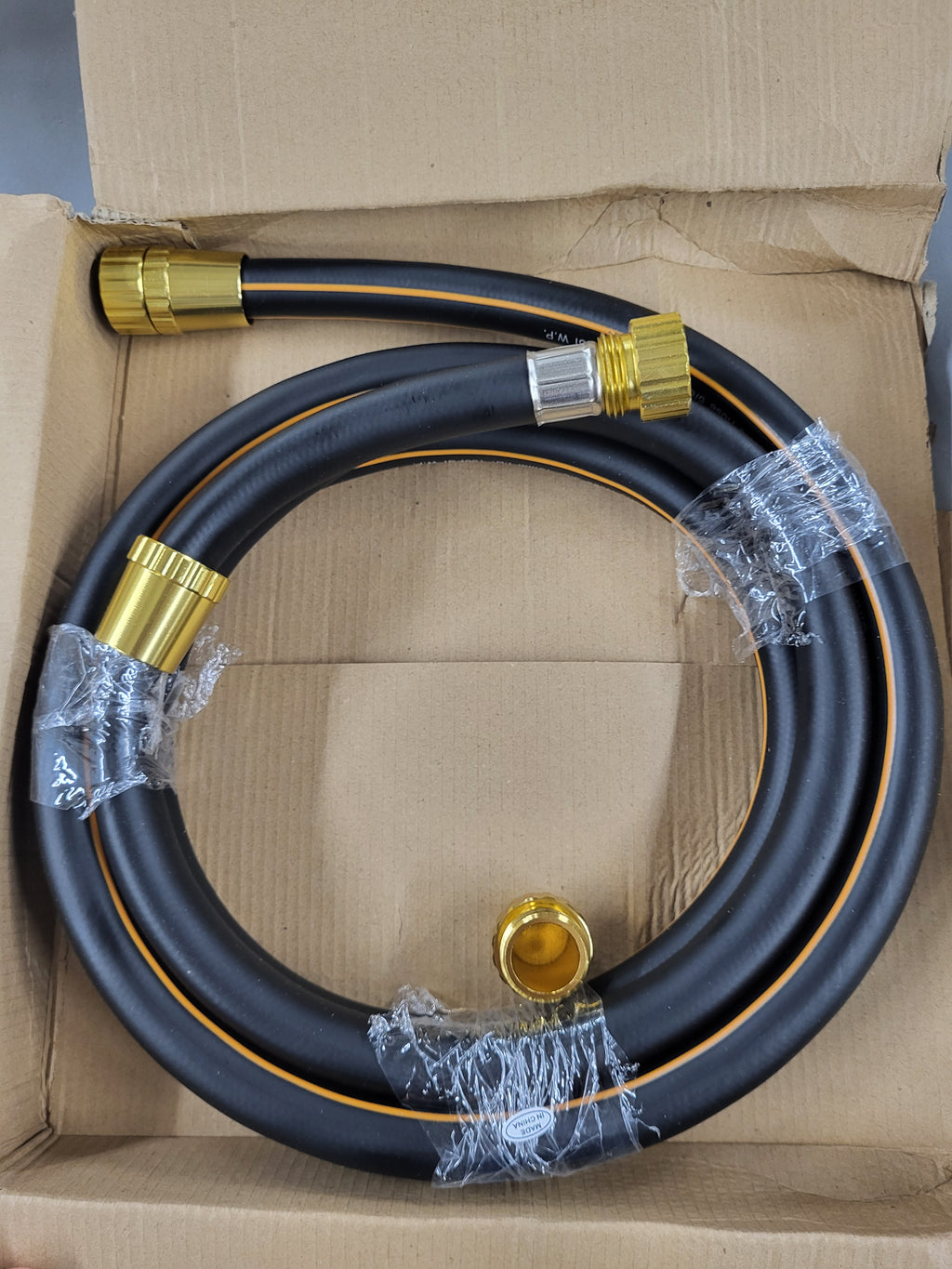 Giraffe Tools Leader Hose 10ft x 5/8", Short Water Hose Heavy Duty for Hose Reel, Lightweight, Flexible with Female Female Fittings