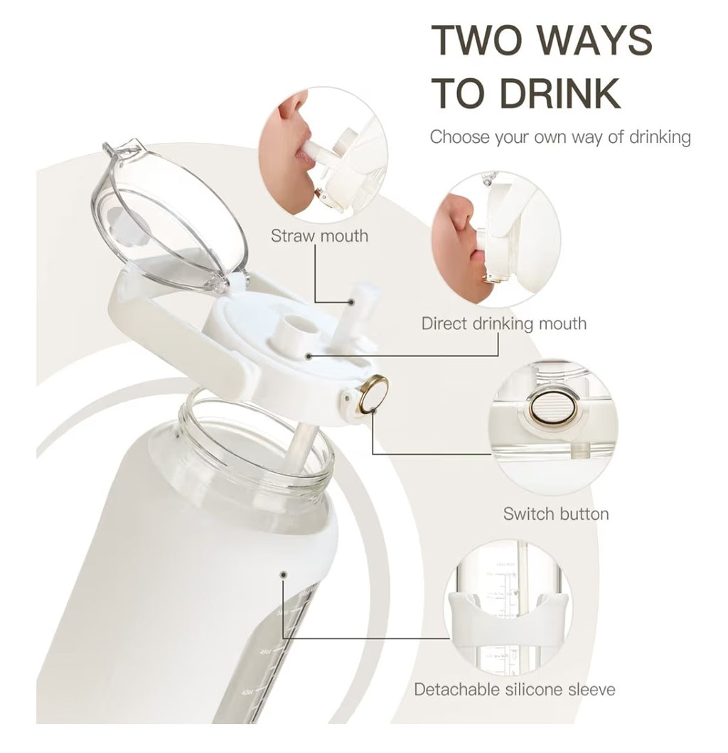 Chunmo 52oz Glass Whater Bottle
