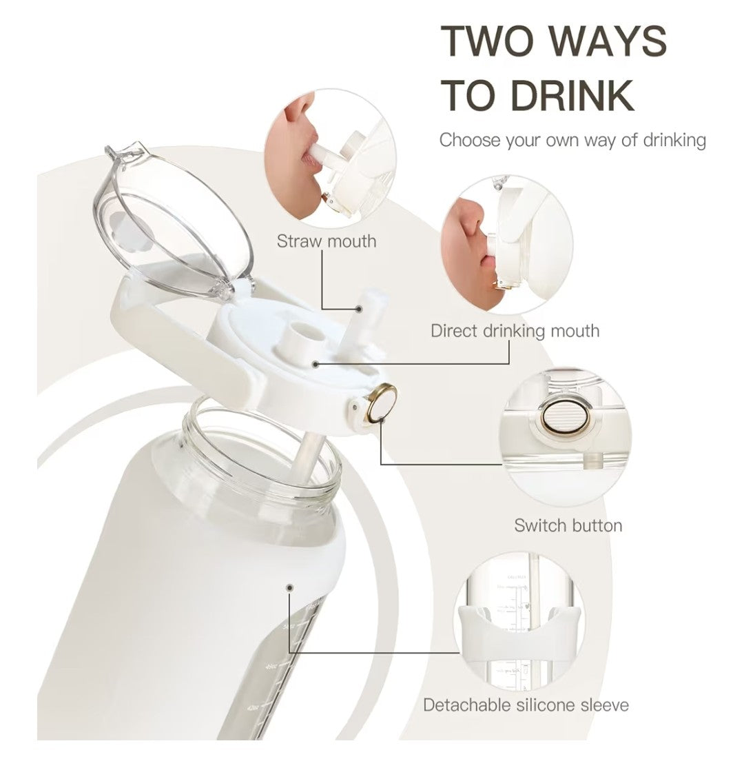 Chunmo 52oz Glass Whater Bottle