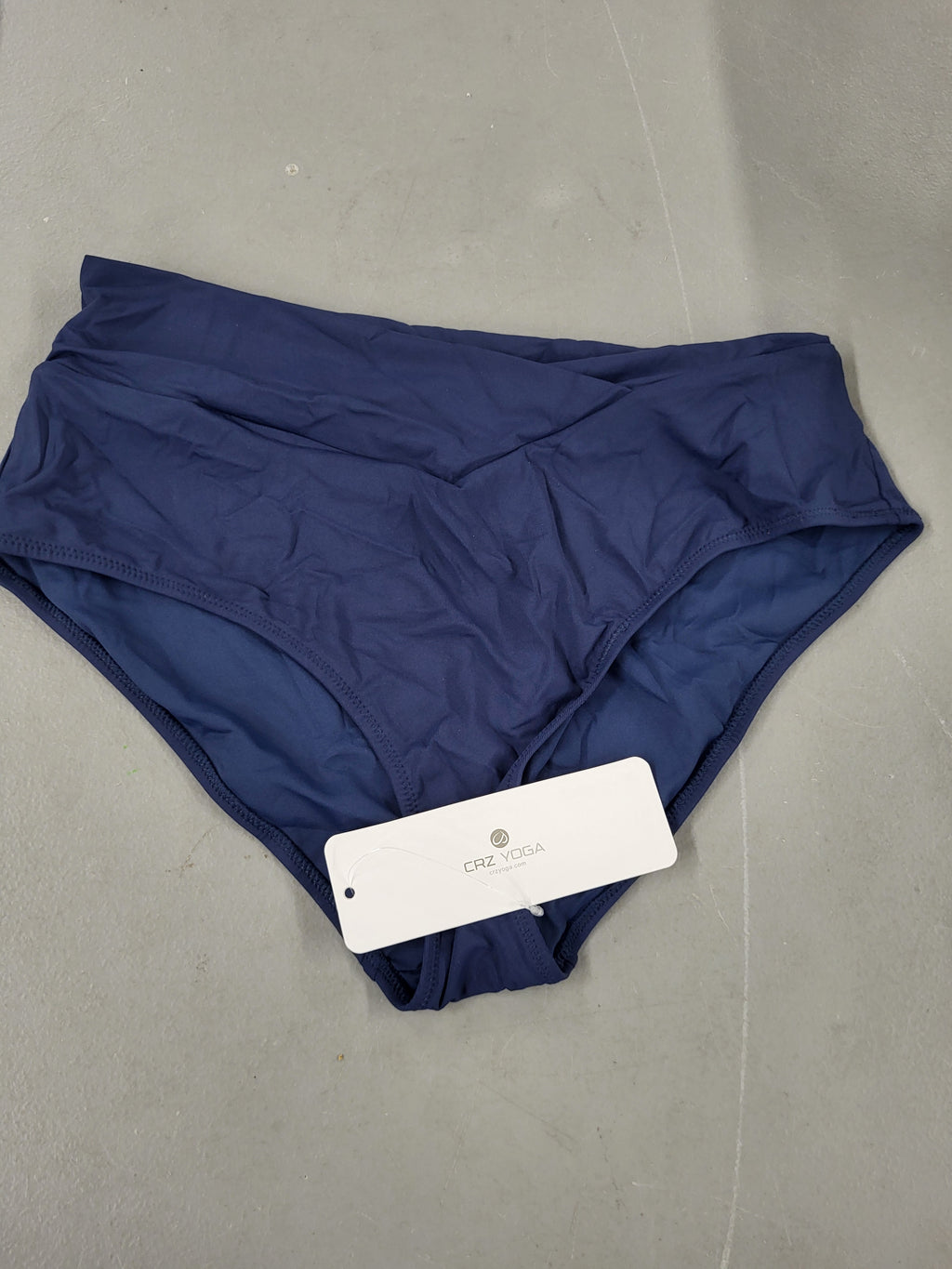 CRZ YOGA High Waist V Cut Bikini Bottom (Size Medium 8/10)