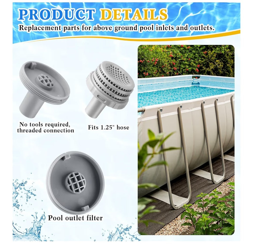 Swimming Pool Water Jet Connectors Replacement Kit