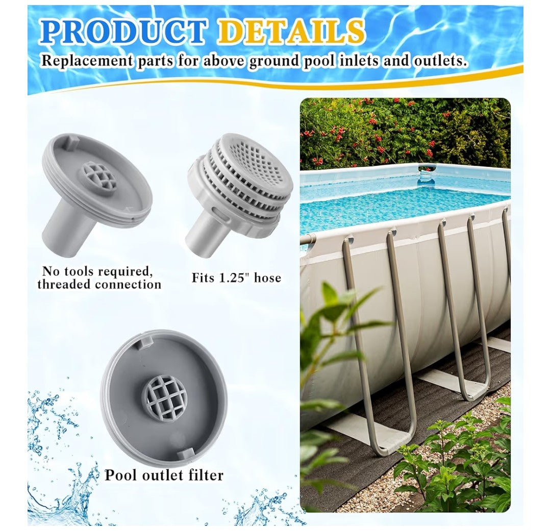 Swimming Pool Water Jet Connectors Replacement Kit
