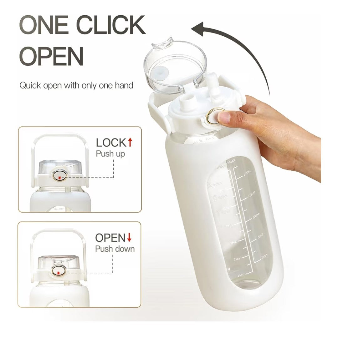 Chunmo 52oz Glass Whater Bottle