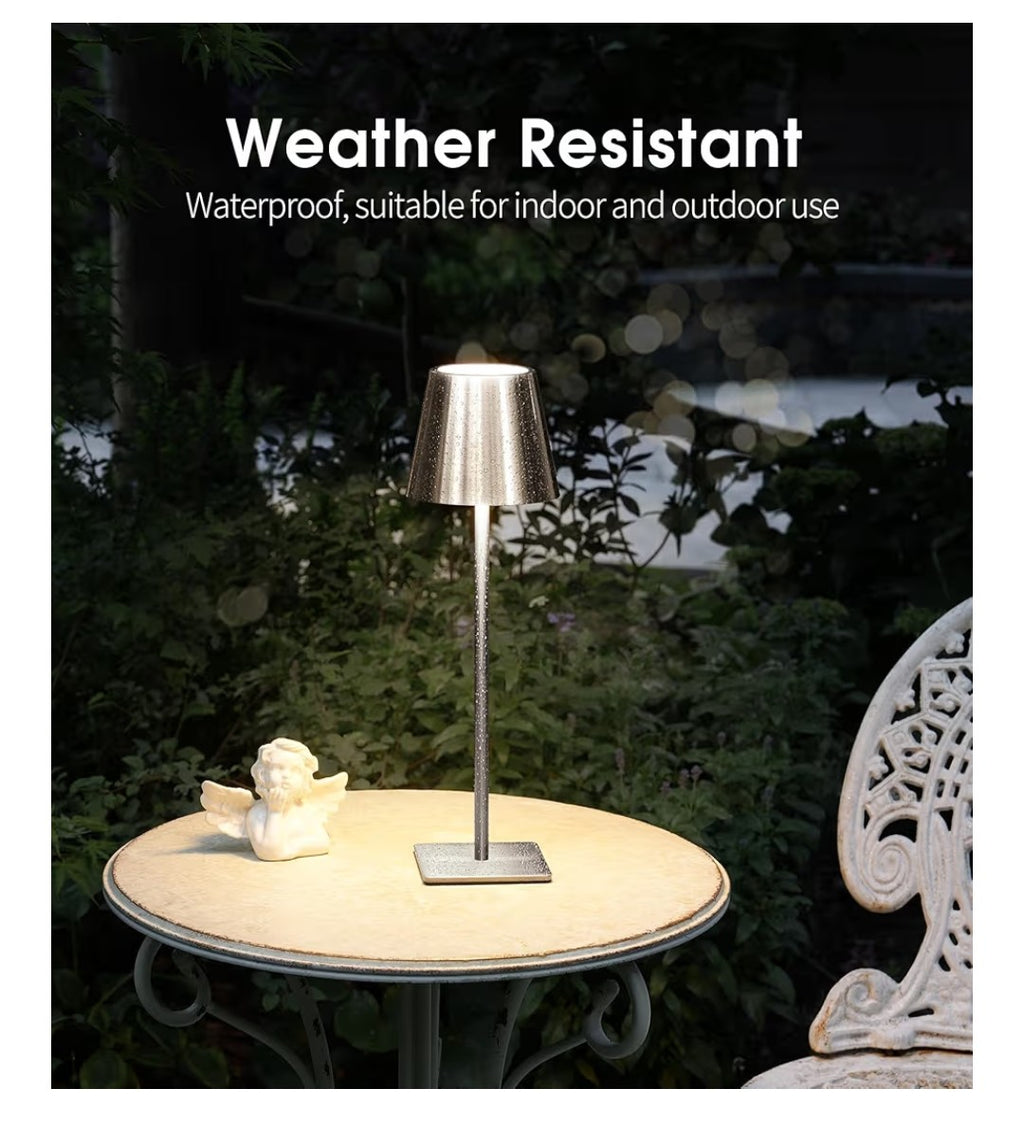 U.E Cordless Table Lamp 3 pack (Silver)