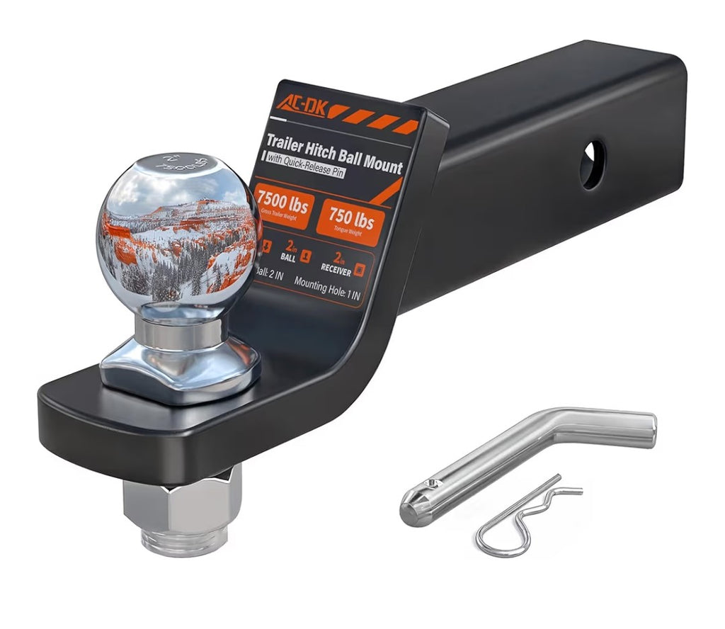 AC-DK Trailer Hitch with 2in Ball