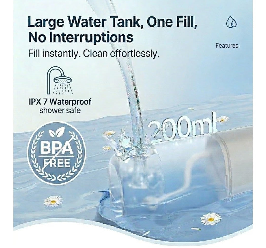 Collapsible Portable Water Flosser
