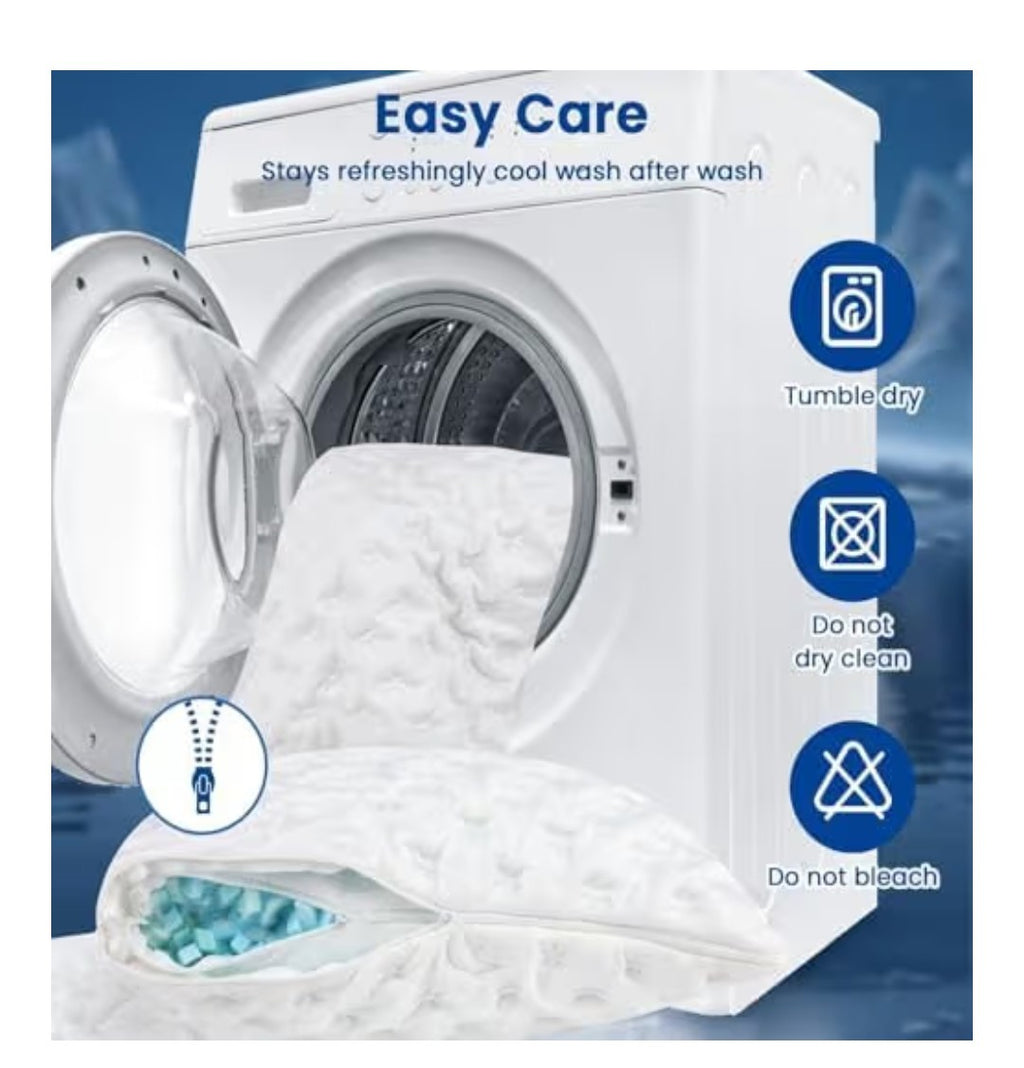 Body Pillow, Two Sided: Comfort and Cooling