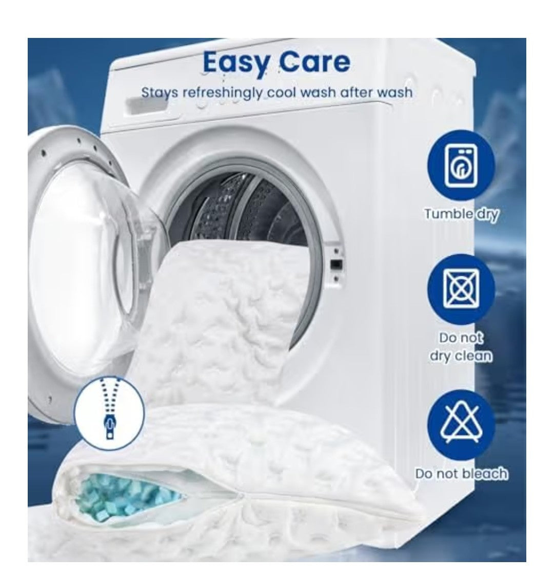 Body Pillow, Two Sided: Comfort and Cooling