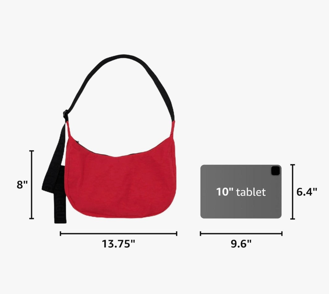 BAGGU Medium Nylon Cresent Bag