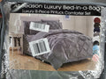 8 Piece Pintuck Comforter Set (Twin/Twin XL)