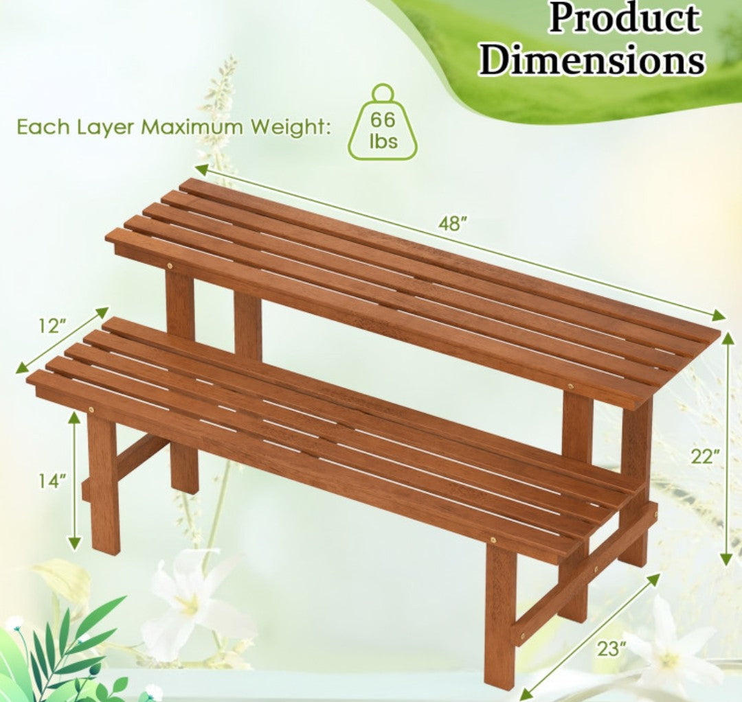 2-Tier Plant Stand
