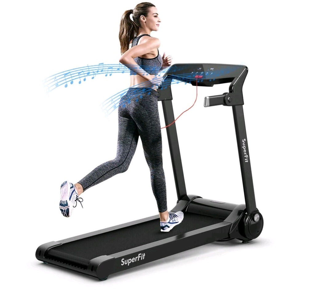 Electric Folding Treadmill w Speaker