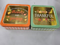 Fall Square Tins (2 pack)