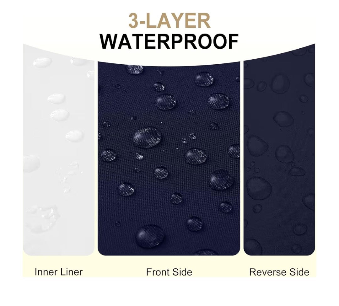 Waterproof Outdoor Chair Cushions 2 pack
