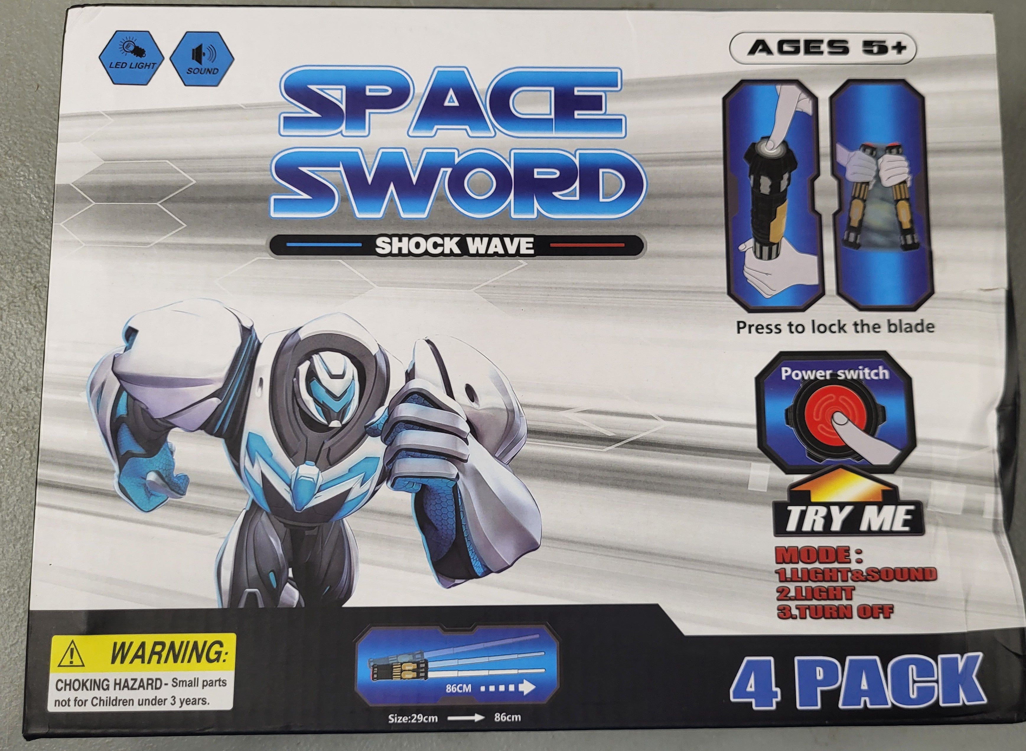 Space Sword 4 pack