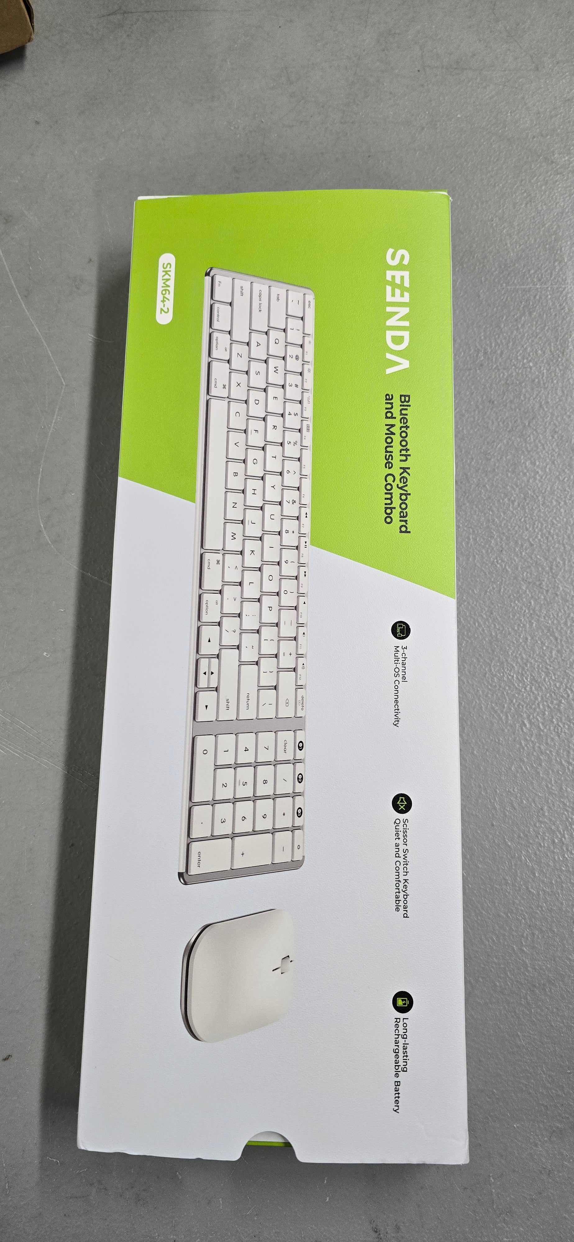 seenda Bluetooth Keyboard and Mouse Combo